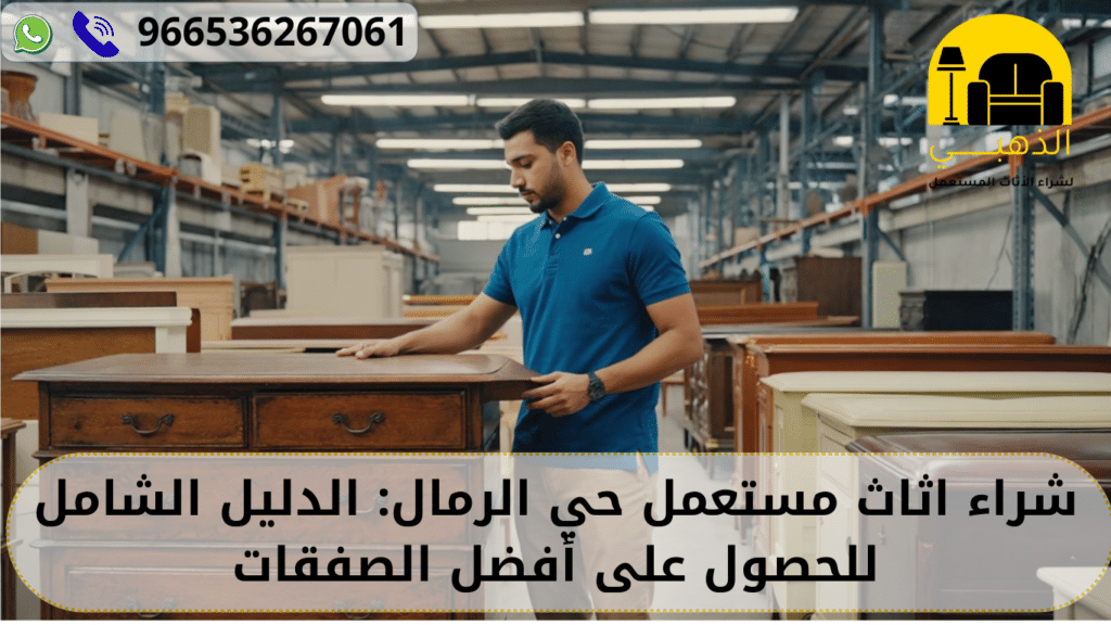 شراء اثاث مستعمل حي الرمال