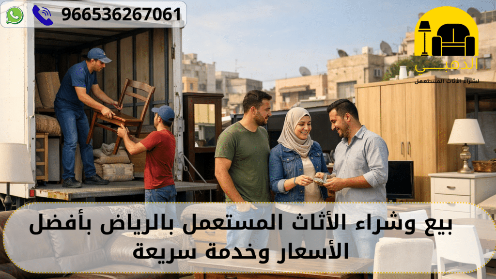 بيع وشراء اثاث مستعمل بالرياض