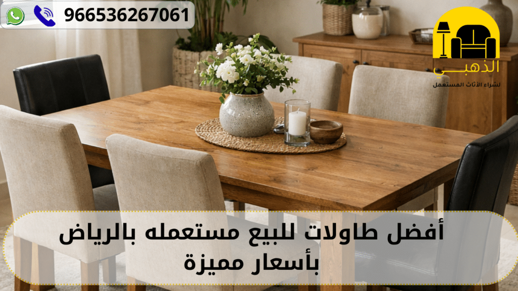 طاولات للبيع مستعمله