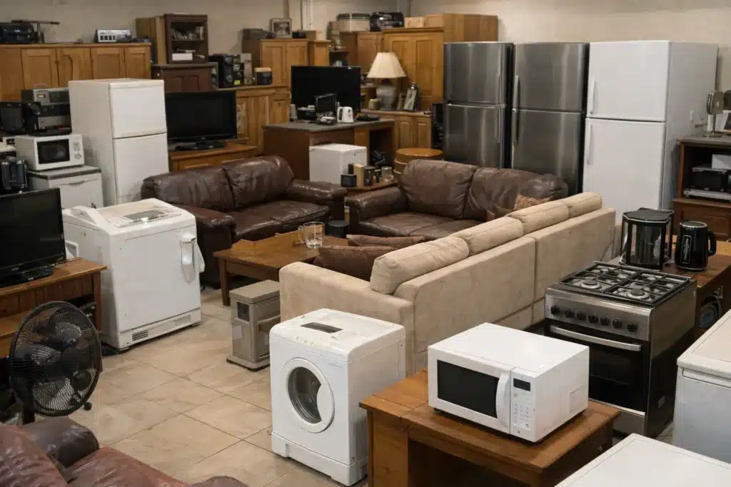 اجهزة كهربائية واثاث مستعمل