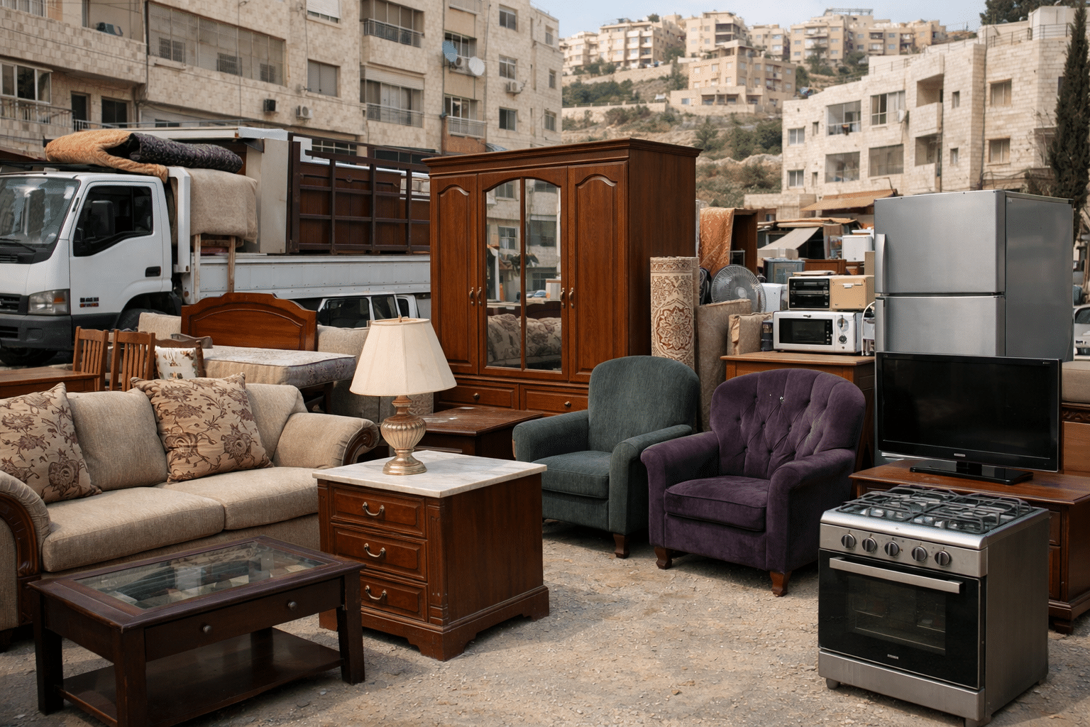 شراء اثاث مستعمل حي الروابي