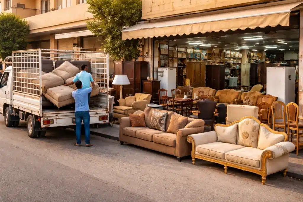 شراء اثاث مستعمل حي الغدير