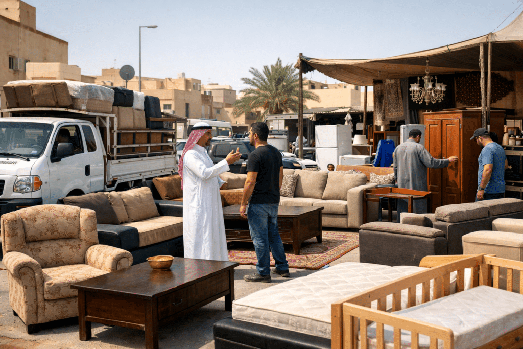 شراء اثاث مستعمل حي المونسية