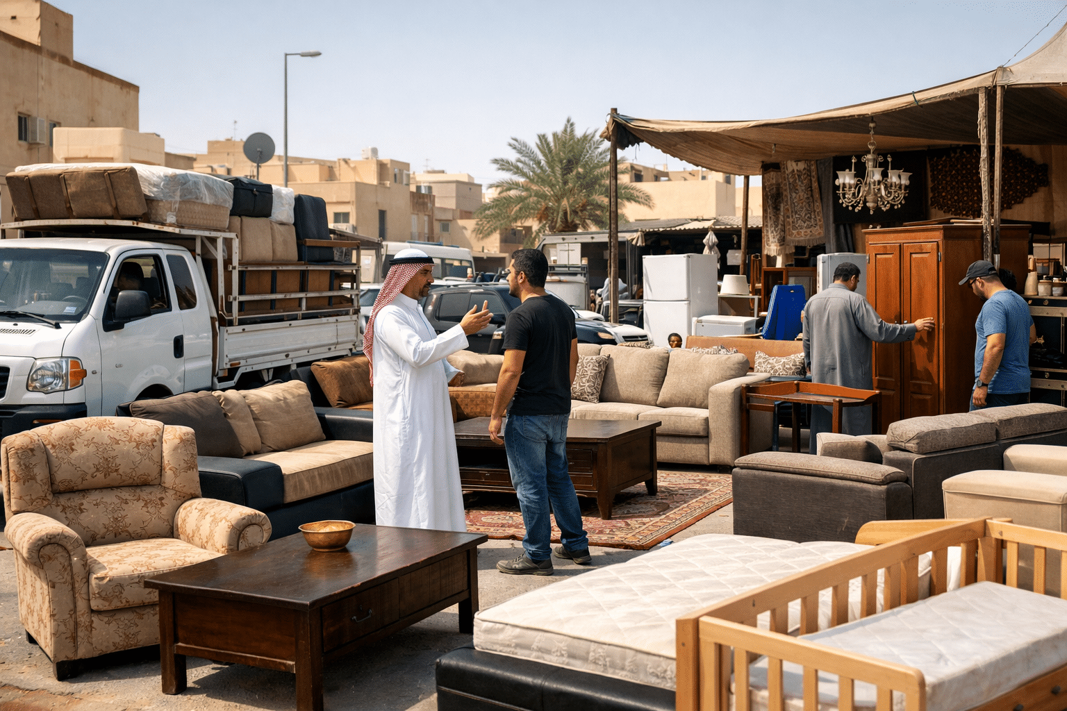 شراء اثاث مستعمل حي المونسية