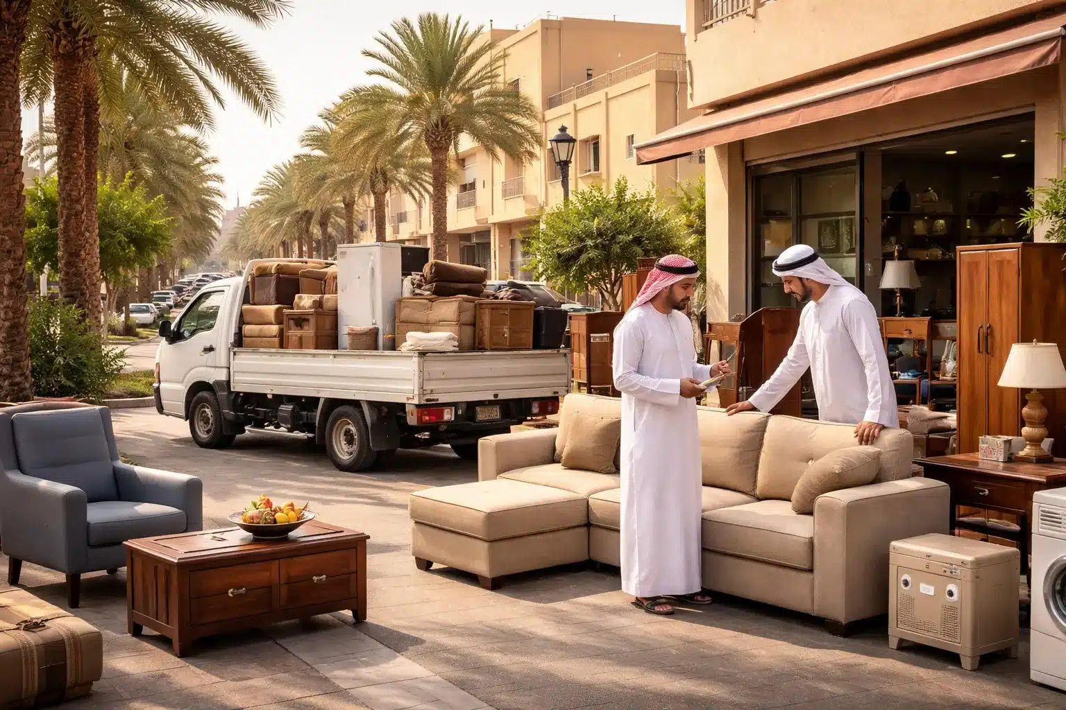 شراء اثاث مستعمل حي النخيل