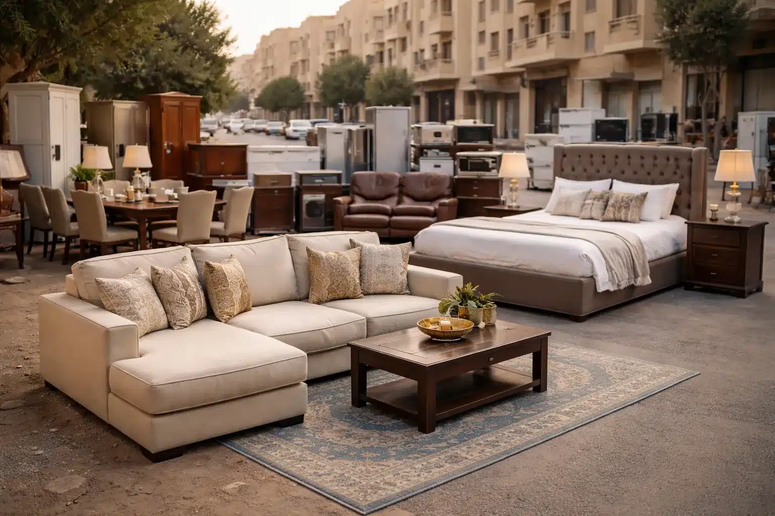 شراء اثاث مستعمل حي الندوة