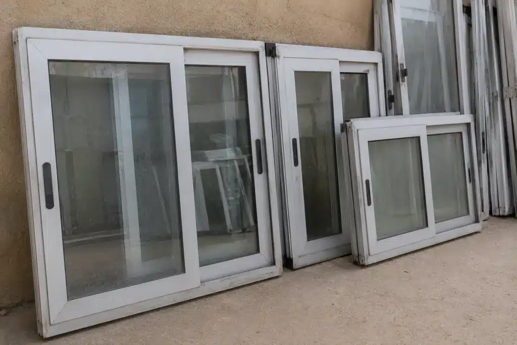 شبابيك المنيوم مستعملة للبيع