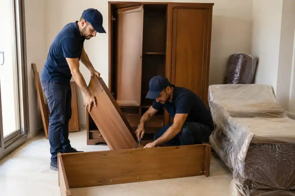 خدمات فك ونقل الأثاث المستعمل
